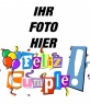 Postal Geburtstagsgrüße. 