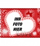 Liebe und Herz für Valentinstag-Karte