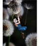 Fotomontage Kind fliegen.