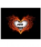 Machen Sie eine Postkarte Valentinstag, Valentinstag. Gestalte mit einem Foto, drucken oder senden Sie es per E-Mail. Besteht aus einem Rahmen von Herz des Feuers zu setzen Ihr Foto hinein. Bearbeiten Sie Ihre Fotos kostenlos online und einfach von dieser Seite.