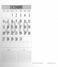 Vorlage Kalender 2010, den Monat Dezember.