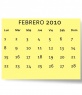 Februar 2010 Kalender mit Ihrem Foto individuell