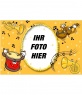 Fotorahmen, fröhliche Musik.