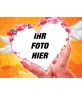 Postkarte Valentinstag Tag, mein Herz ist in deinen Händen