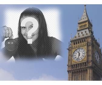 fotomontage um eine postkarte mit dem big ben in london mit ihrem foto personalisiert professionelle verarbeitung und einfache bearbeitung uber diese seite