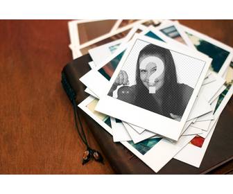 rahmen nutzlich um ihre bilder in einer polaroid rahmen wie ein berg von erinnerungsfotos passen