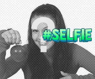 online selfie aufkleber auf ihre bilder setzen