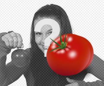 tomato aufkleber gesichter in fotos zu verstecken