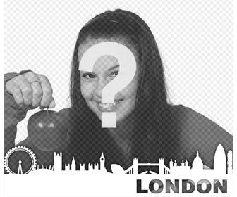 silhouette der stadt london um ihre fotos kostenlos