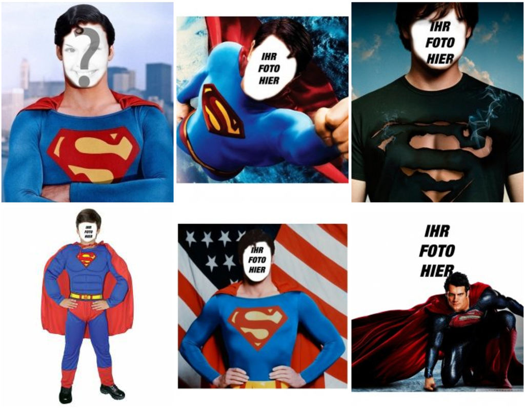 Superman Foto-Effekte, mit Ihren Fotos tun