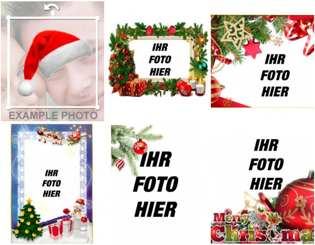 Weihnachtsschmuck mit Fotos personalisieren