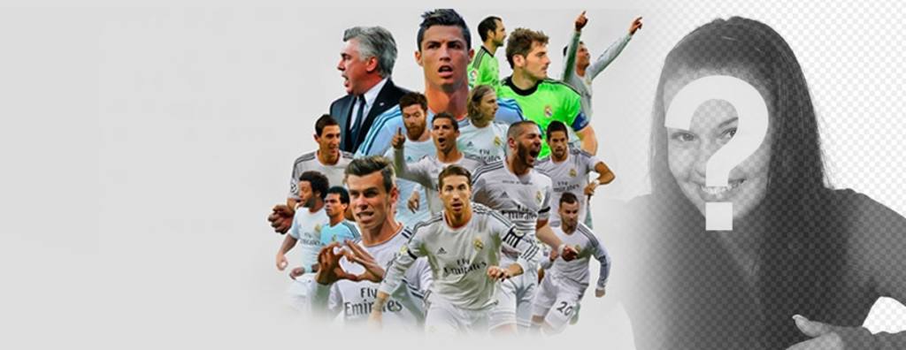 Facebook Cover-Foto mit den Fußballspieler von Real Madrid ..
