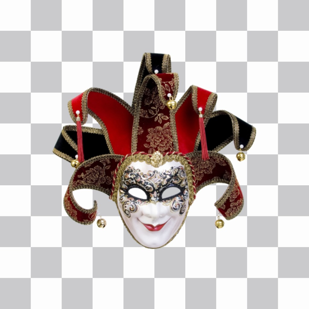 Venezianische Maske, um auf Ihre Bilder setzen. ..