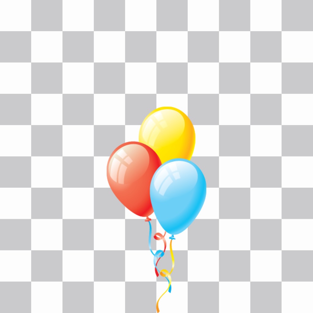 Aufkleber von bunten Luftballons Geburtstag Fotos zu schmücken. ..