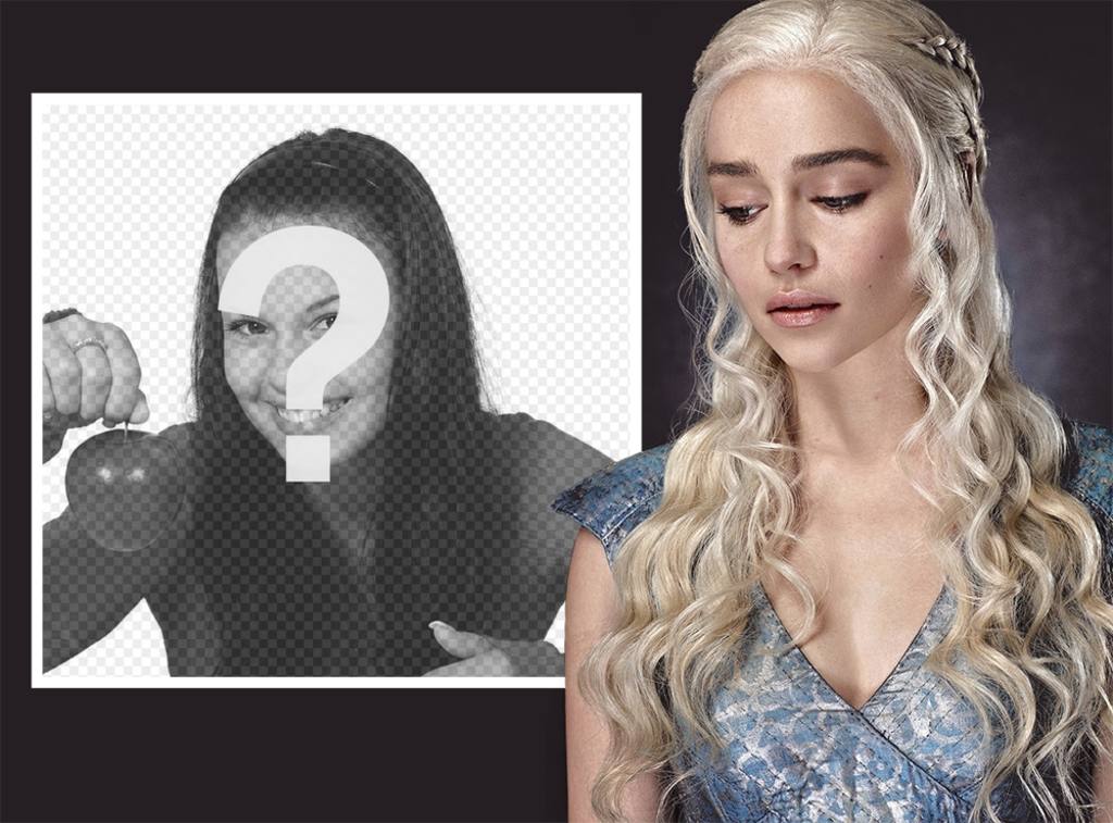 Photo-Effekt mit Daenerys Targaryen von Game of Thrones ..