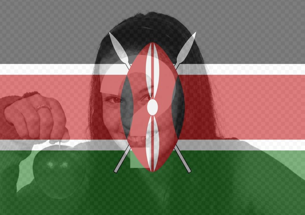Filter von Kenia Flagge in Ihrem Profil Bild zu setzen ..