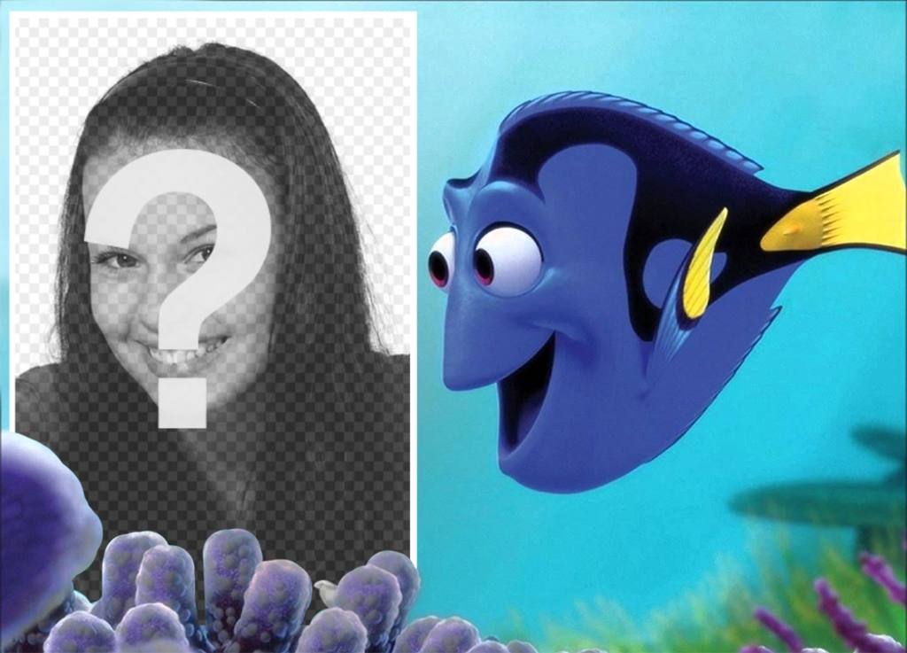Anpassbare Effekt mit Dory von Findet Nemo ..