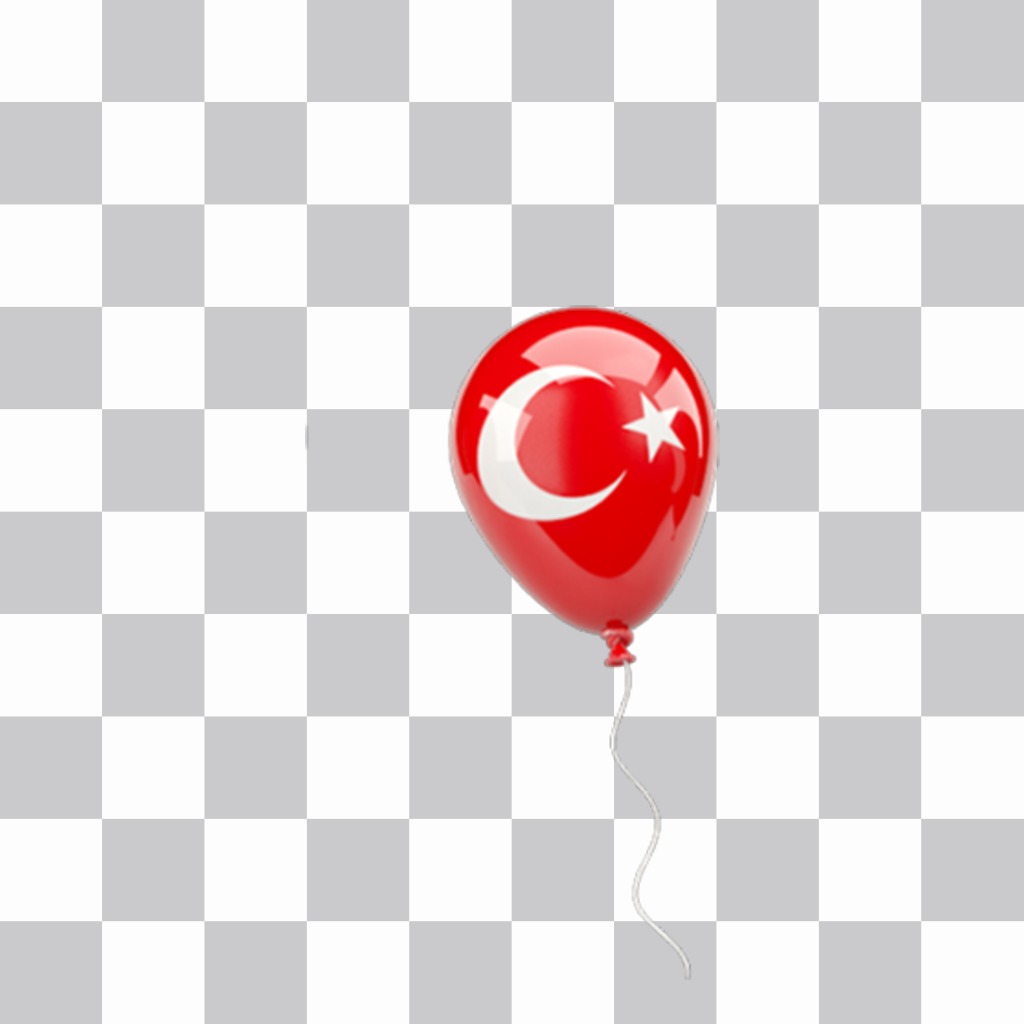 Globus mit Flagge der Türkei, um Ihre Bilder ..