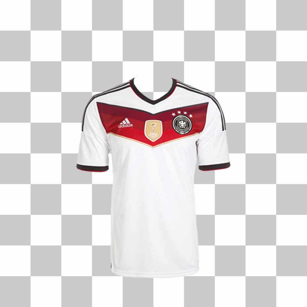 Foto-Effekt das T-Shirt für Deutschland auf Ihre Fotos ..