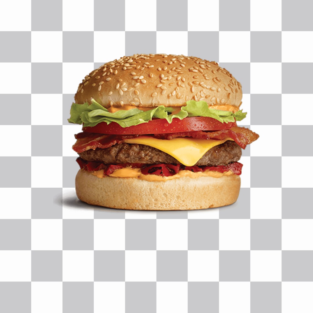 Ein riesiger Hamburger Aufkleber auf Ihre Fotos kostenlos ..