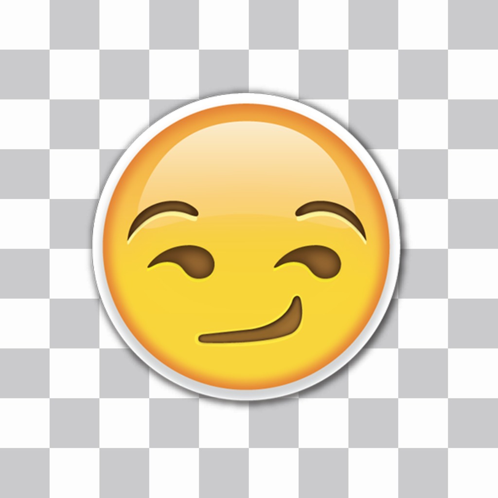 Aufkleber der Schelm Emoji von WhatsApp für Ihre Fotos ..