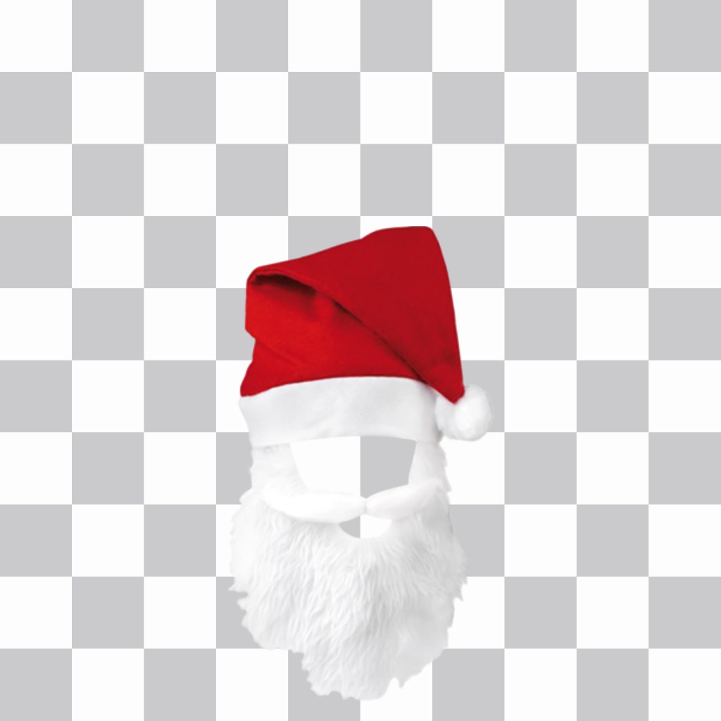 Hut und Bart von Santa Claus Online zu verkleiden mit Ihren Fotos in Santa Claus dieses Weihnachten mit diesem lustigen Fotomontage Werden ..