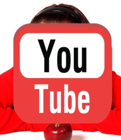 utube logo einfugen in ihr foto