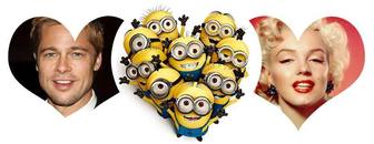 fotomontage eines facebook cover-foto fur zwei bilder mit minions