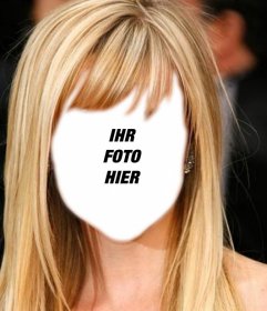 Fotomontage Ihre Frisur Online Andern Und Sein Blonde Lange Haare Photoeffekte