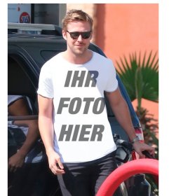 Setzen Sie Ihr Bild Auf Dem T Shirt Von Ryan Gosling Photoeffekte