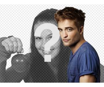 bild mit robert pattinson-effekt ihre wirkung durch den stern von twilight