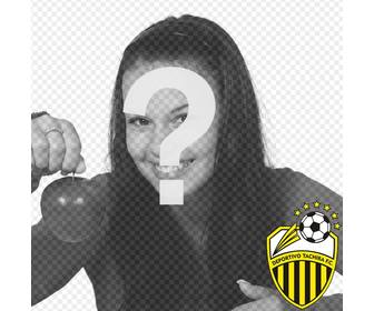 fotomontage mit deportivo tachira fc schild um eine collage mit ihren fotos machen