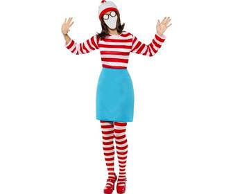 zum beruhmten kinderspiel * wo ist wally * kommt diese fotomontage wo sie walda