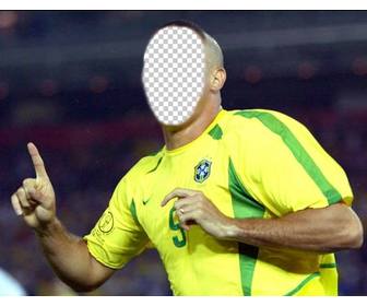 verwandle dich in ronaldo der brasilianische fußballspieler mit diesem effekt