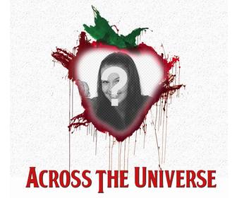 bilderrahmen einen teil der across the universe poster sein