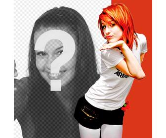 fotomontage mit hayley williams paramore039-sanger