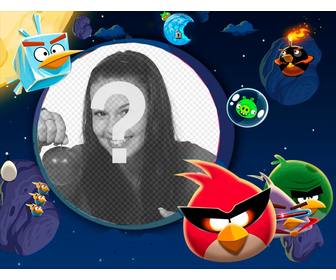 kinder unter angry birds im raum in das spiel gesetzt