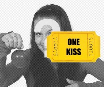 one kiss golden ticket in ihren bildern hinzufugen