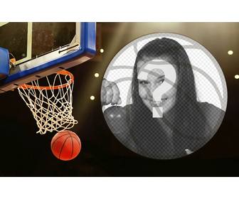 collage fur die basketball-weltmeisterschaft