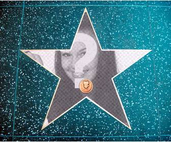 fotomontage in der walk of fame