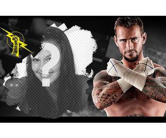 collage fur ihre bilder mit cm punk