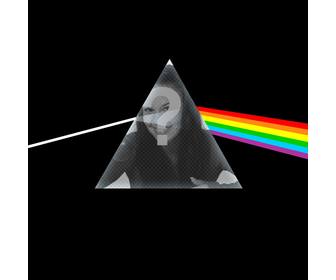 fotomontage mit pink floyd cd