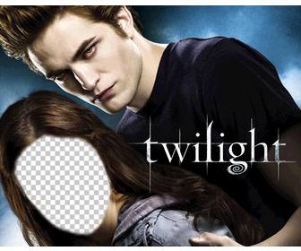 fotomontage auf dem plakat des films twilight erscheinen als bella