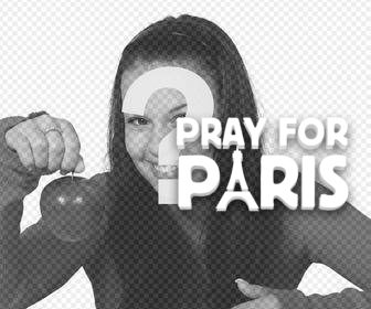 solidarisieren mit paris mit diesem aufkleber von betet fur paris