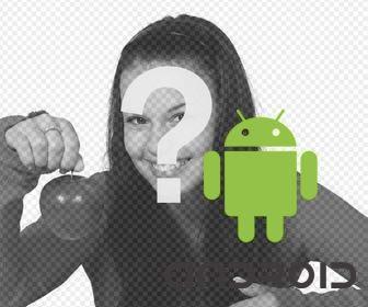 android-logo-aufkleber fur ihre fotos