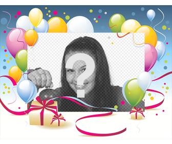 photo-effekt fur geburtstag mit ballons und geschenk-