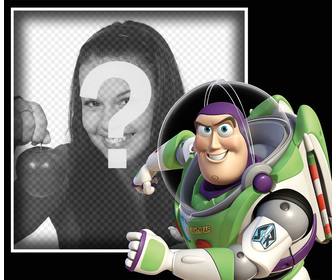 photo-effekt mit buzz lightyear um ein foto