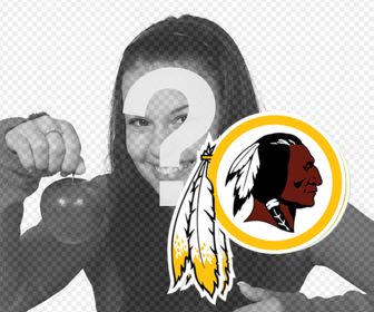 kostenlose logo team washington redskins nfl setzen sie ihre fotos