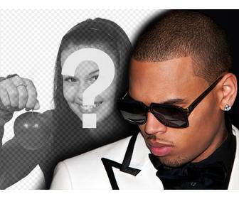 Mitglied werden zu Chris Brown Ihr Foto diesem Online-Effekt