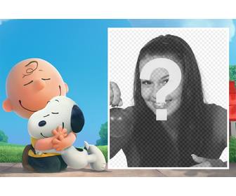 die besten freunde snoopy und charlie brown sie in ihrem foto